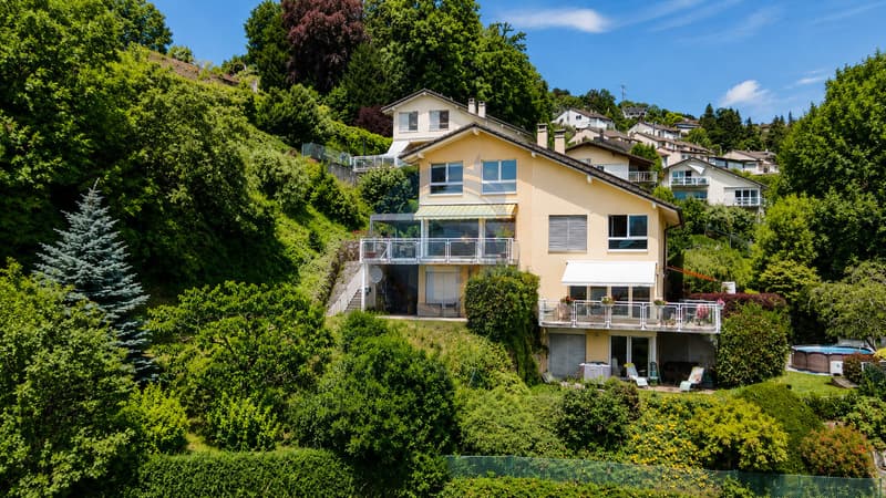 CHARMANTE VILLA MITOYENNE DE 5.5 PIÈCES AVEC VUE SUR LE LAC (1)