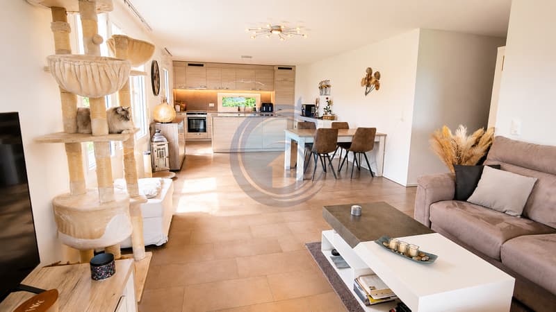 BEL APPARTEMENT TRAVERSANT D'ANGLE DE 3,5 PIÈCES AVEC GRAND BALCON (5)