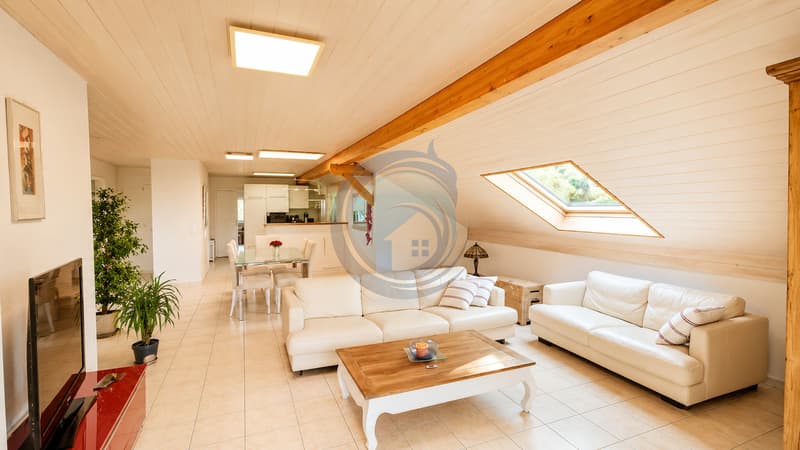 CHARMANT APPARTEMENT DE 4,5 PIÈCES AVEC BALCON A BRENT-SUR-Montreux (3)