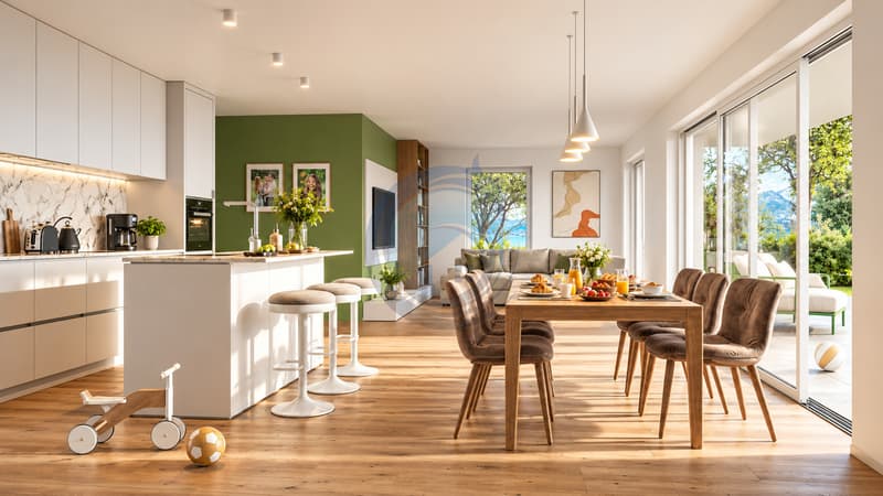 BEL APPARTEMENT DE 4.5 PIÈCES NEUF AU REZ-DE-CHAUSSÉE AVEC JARDIN (5)