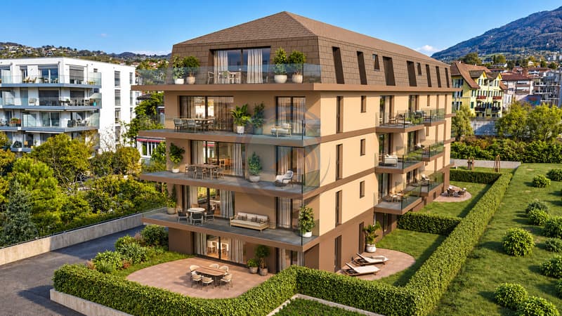 BEL APPARTEMENT DE 4.5 PIÈCES NEUF AU REZ-DE-CHAUSSÉE AVEC JARDIN (7)