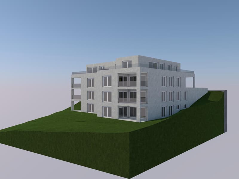 New building - modern and spacious 5.5-room apartment in Raron (4)