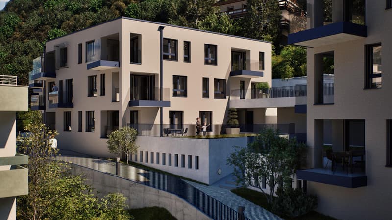 Unique living, lasting enjoyment - Weingartenweg 26-30, Visp (2)