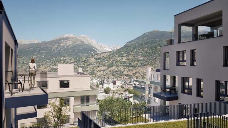 Unique living, lasting enjoyment - Weingartenweg 26-30, Visp (4)