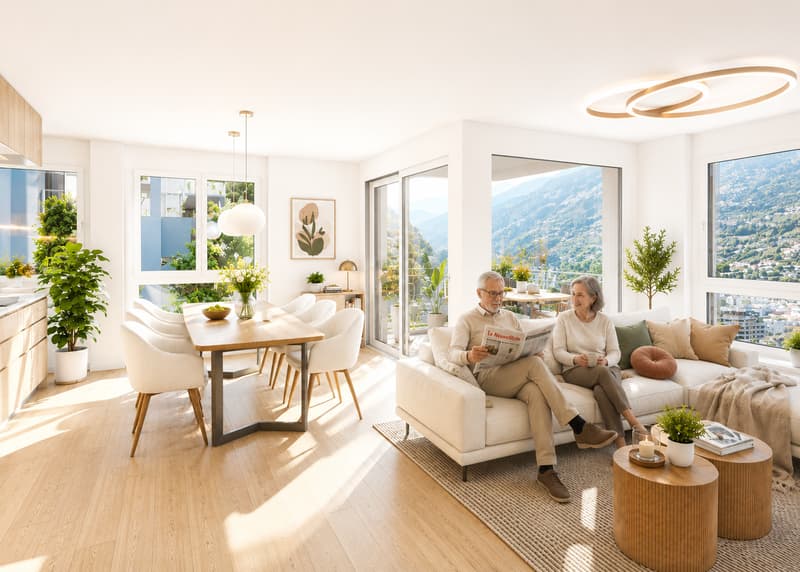 Habiter de manière unique, profiter durablement - Weingartenweg 26-30, Visp (1)