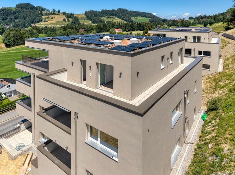 NEUBAU - Exklusive 4.5-Zimmer-Attikawohnung mit grosszügiger Terrasse und wunderschöner Aussicht (13)