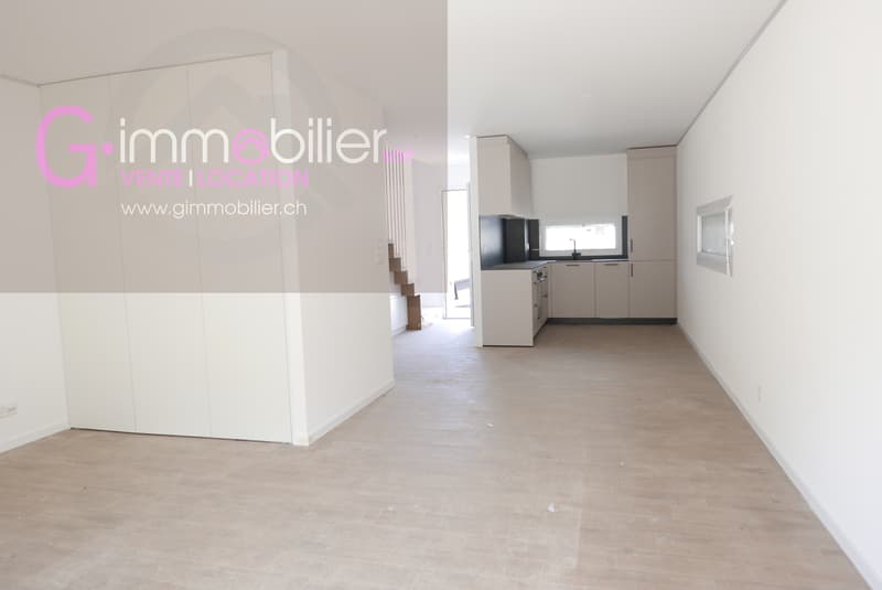 A louer Duplex 2,5 pièces neuf de 86m2 avec jardin privatif de 75m2 (5)