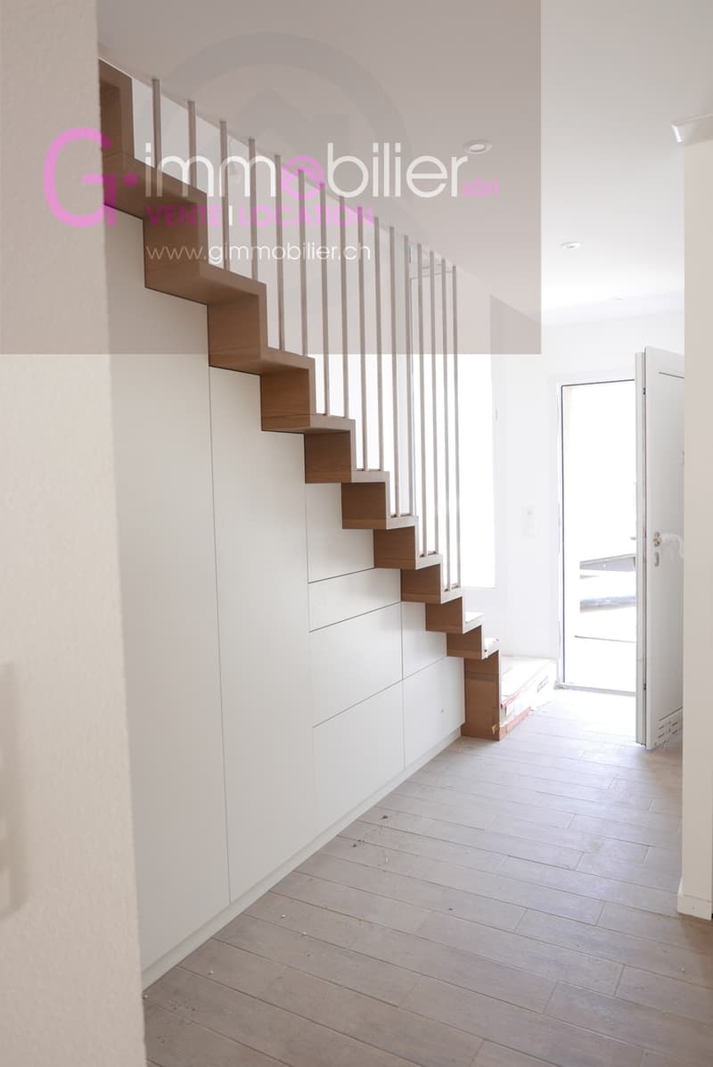 A louer Duplex 2,5 pièces neuf de 86m2 avec jardin privatif de 75m2 (8)