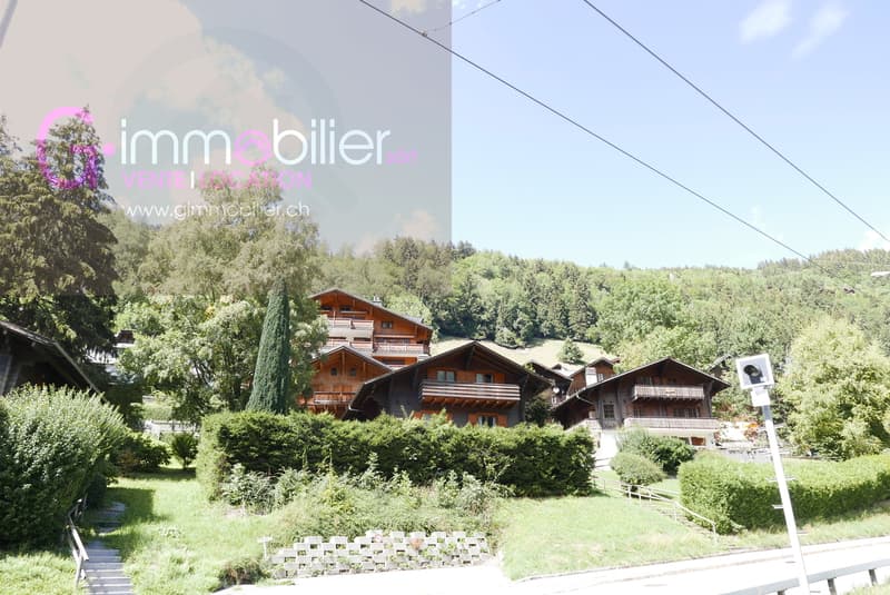A vendre à Champéry en résidence secondaire un chalet de 5,5 pièces (1)