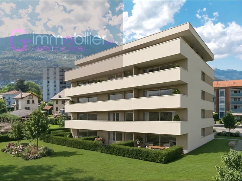 Appartement de 2,5 pièces de 80m2 au 1er étage avec loggia de 13m2 (3)