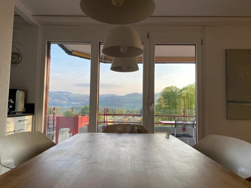 Natur nah, Stadt in kürze erreichbar  - attraktive 3.5-Zimmer Wohnung (5)