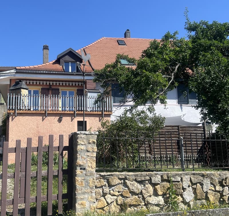 Maison villageoise avec vue: un beau potentiel à réléver (2)
