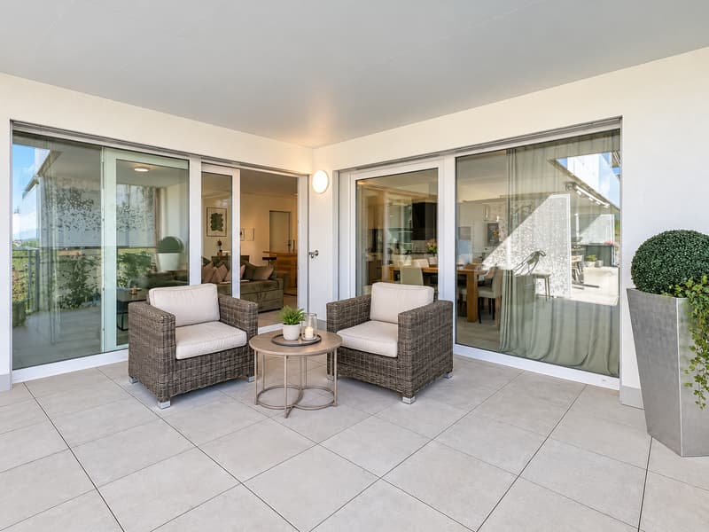Magnifique appartement contemporain avec vastes terrasses et jardin privatif (5)