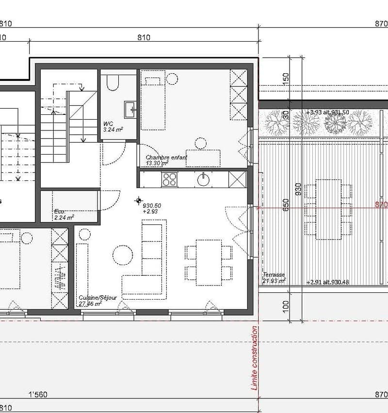 Ayent villa contigue en duplex de 4,5 pièces avec vue panoramique (3)
