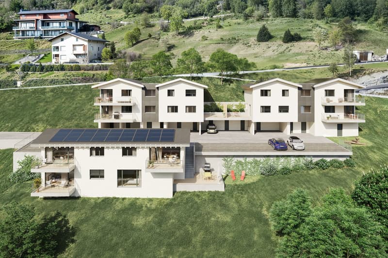 Ayent villa contigue en duplex de 4,5 pièces avec vue panoramique (4)