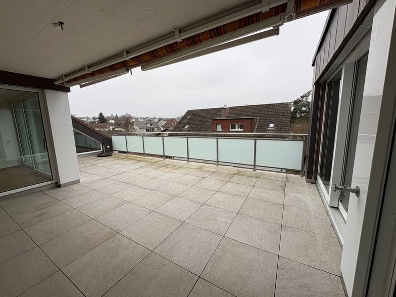 Balkon von aussen