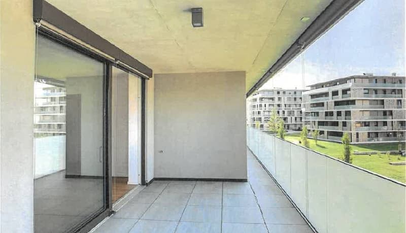 Appartement résidence contemporaine - Grand balcon 180 ° - 9.5 pièces -  2 places de parc intérieures incluses - Bulle (1)