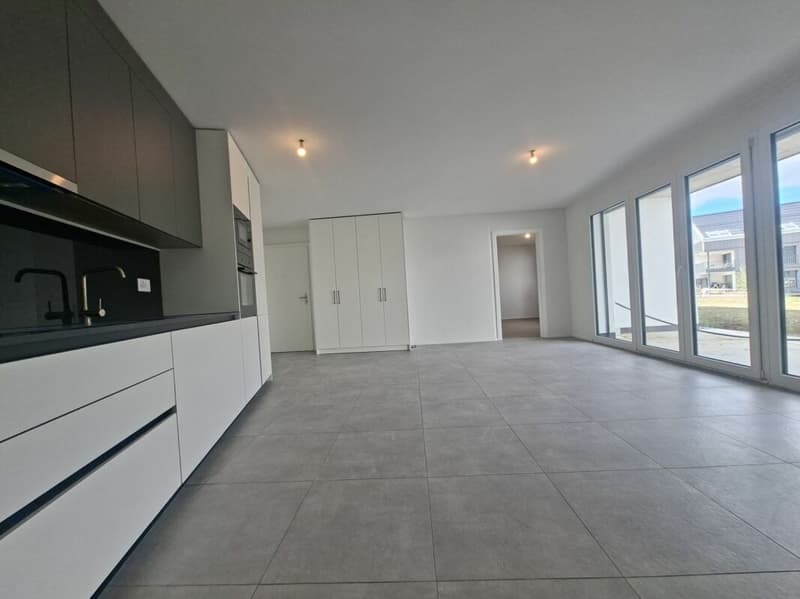 Appartement neuf de 2.5 pièces au rez-de-chaussée à Farvagny (2)