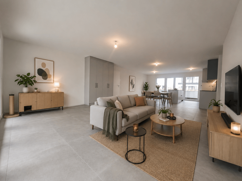 Appartement neuf de 3.5 pièces au rez-de-chaussée étage à Farvagny (1)