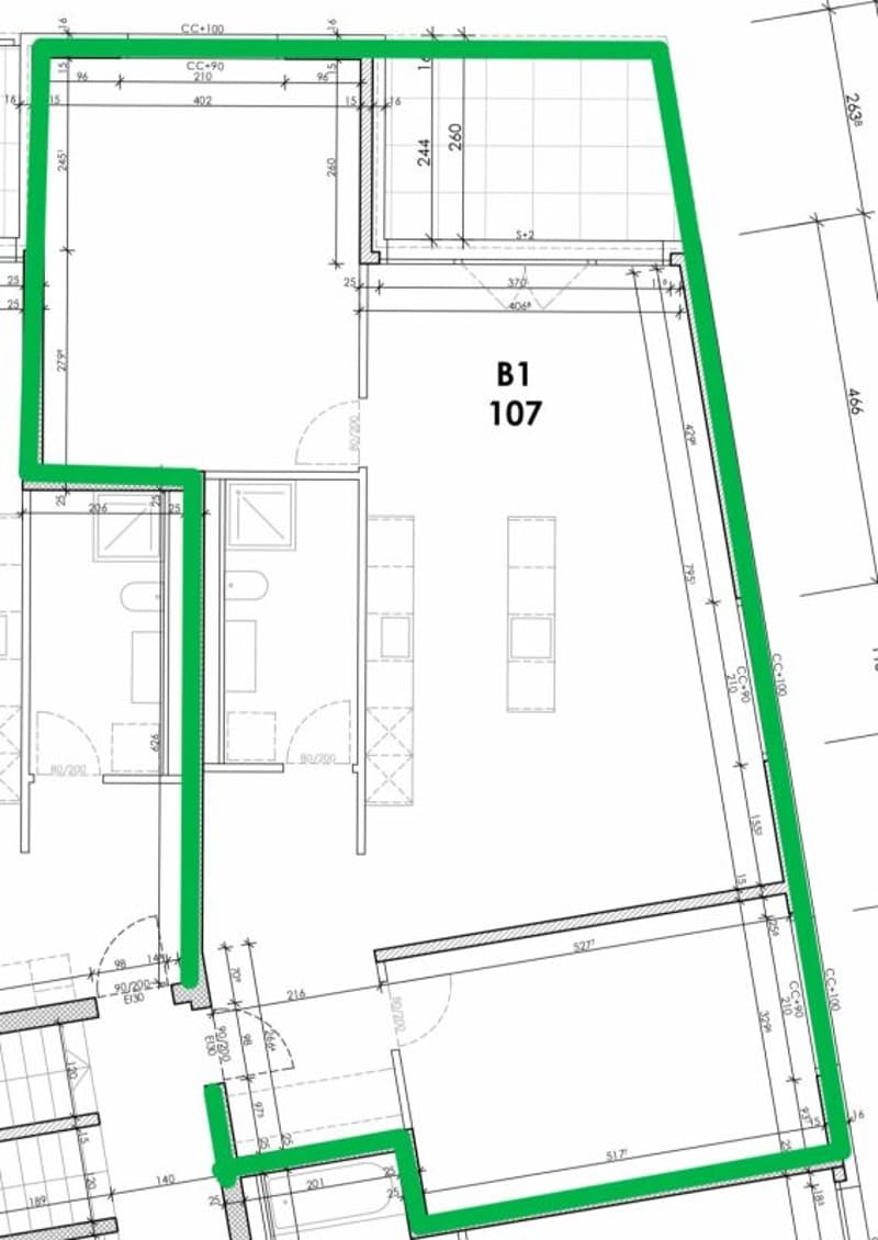 Appartement neuf de 3.5 pièces au rez-de-chaussée à Farvagny (9)
