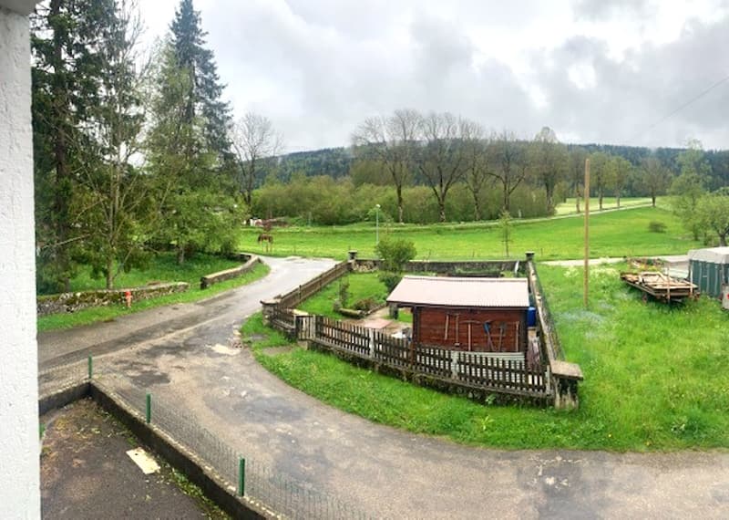 2127 Les Bayards/NE Vente d'une ferme Neuchâteloise mitoyenne avec grange et chalet (3)