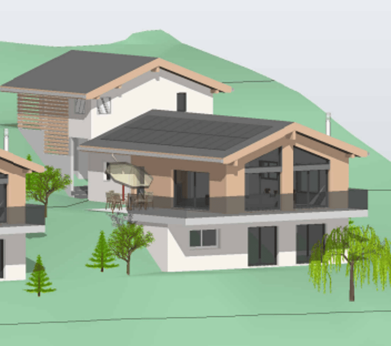 Nouvelle construction de 2 villas familiales avec garage (1)