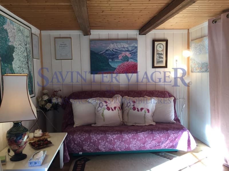 Val-d'Illiez, Pour les amoureux de la nature, superbe chalet en viager (7)