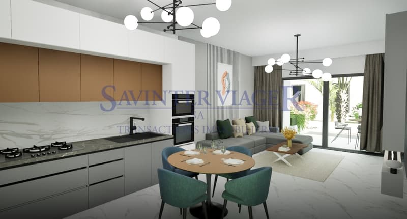 Appartement T2 dans complexe résidentiel à Chypre du Nord (3)