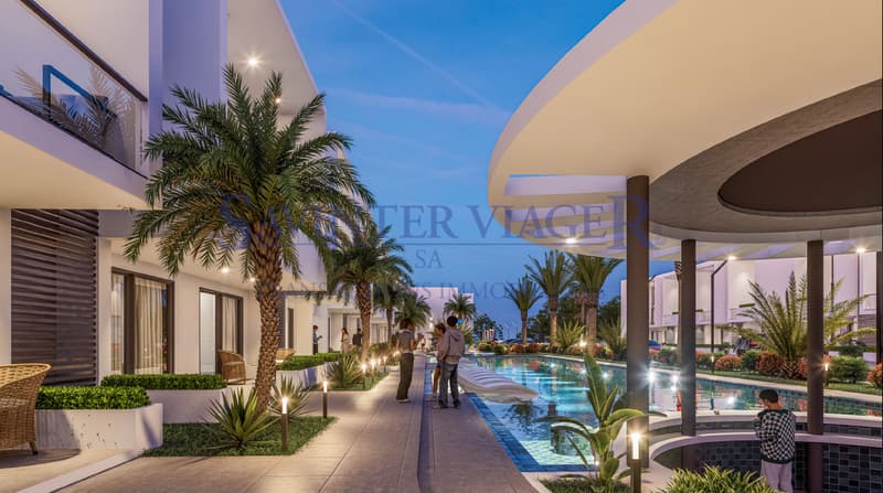 Duplex dans un projet smart-living. Chypre du Nord, plage à 750m. (1)