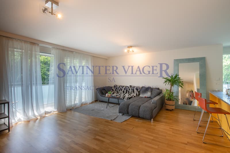 Carouge - Élégant 3 pièces avec vaste balcon et vue dégagée (2)
