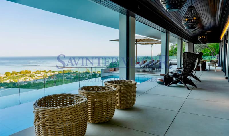 Villa ultra-luxueuse, vue panoramique,  Black River, Ile Maurice (11)