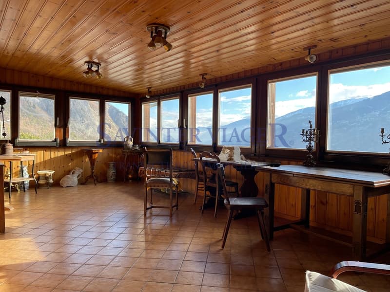 Chalet dominant la vallée en viager (11)
