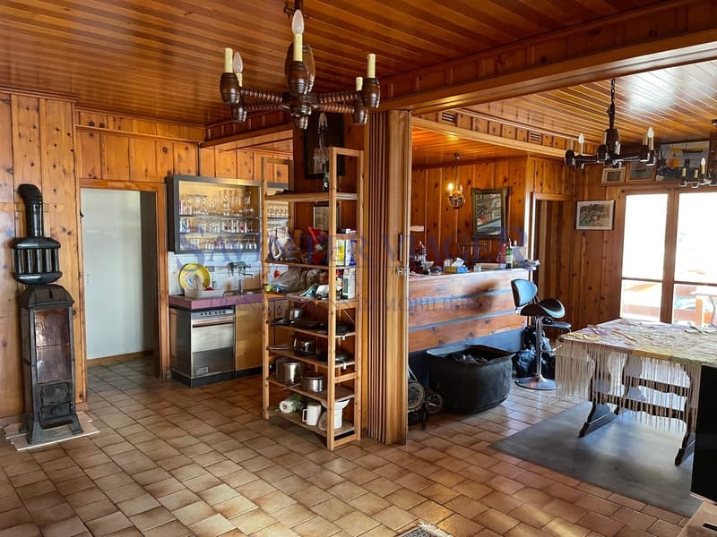 Chalet dominant la vallée en viager (12)
