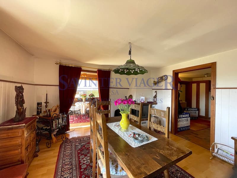 VIAGER. Châtel-St-Denis, Appartement au calme, jardin PPE 2034m2 (1)