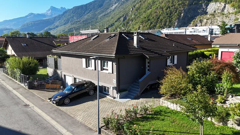 Maison individuelle spacieuse avec vue sur les montagnes à Vionnaz (5)