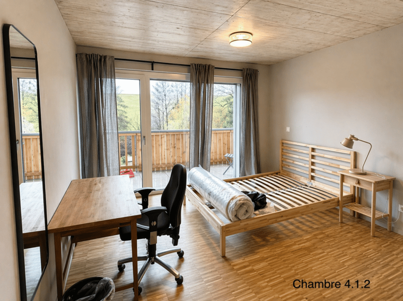 Nouvelle colocation haut de gamme - Chambres meublées avec balcon et terrasses à 2 pas de la gare de Châtel-St-Denis (9)