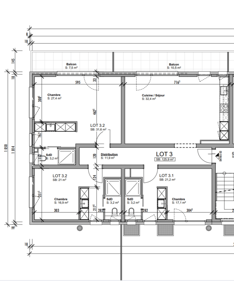 Magnifiques chambres individuelles avec salle de douche et dressing privatifs (4)