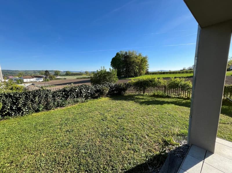 Magnifique appartement lumineux avec jardin à St-Aubin FR (1)