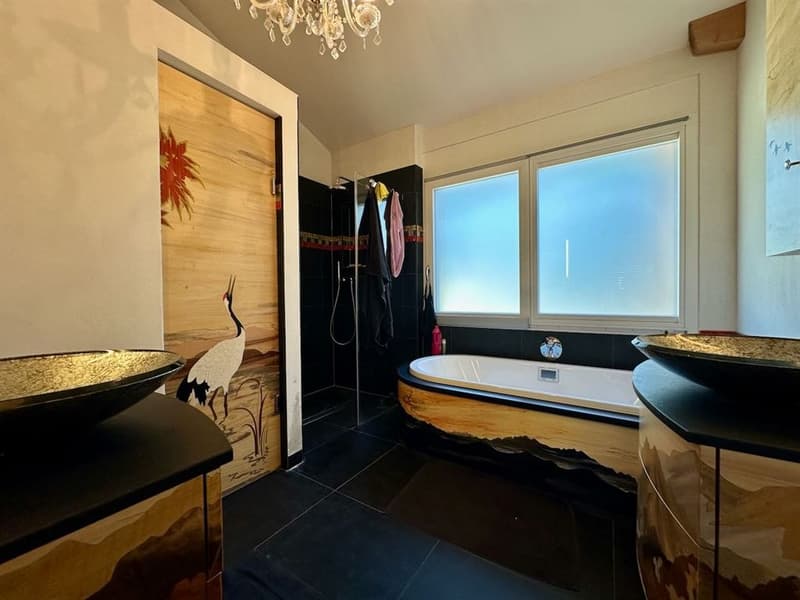Maison individuelle rénovée avec vue sur le lac - 5 chambres, beaux vo (11)