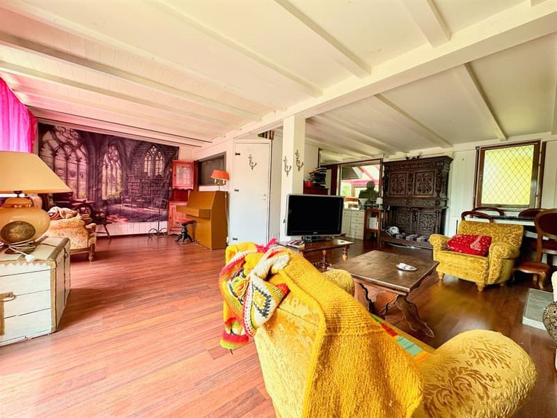 Charmant chalet cosy avec terrasse plein sud, garage et cachet authent (9)