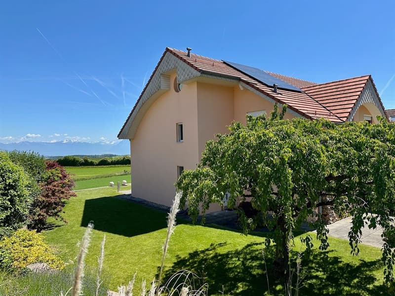 Superbe villa rénovée avec vue panoramique sur les Alpes (11)