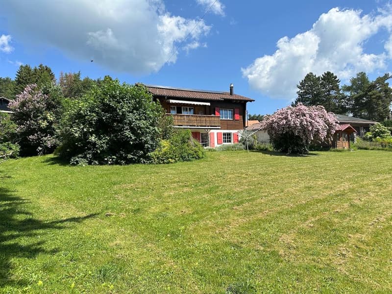 Charmant avec panorama alpin, calme absolu et cadre naturel privilégié (8)
