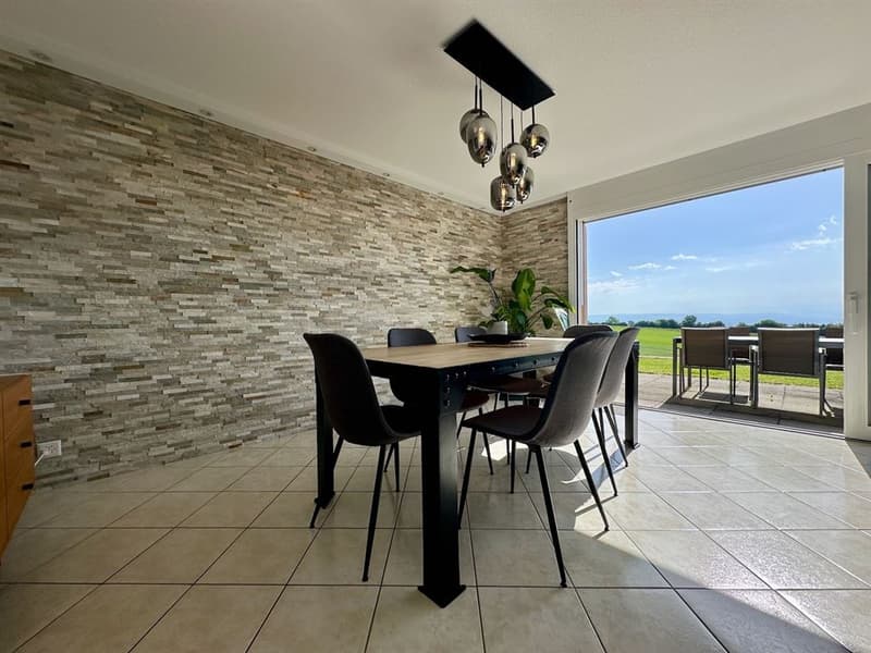 Superbe villa rénovée avec vue panoramique sur les Alpes (7)