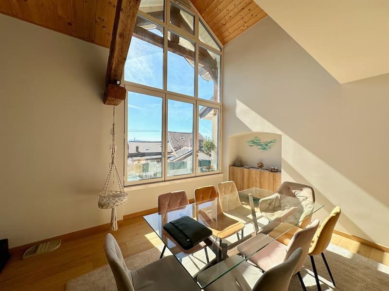 Volumes spectaculaires et charme contemporain au cour de Burtigny (11)