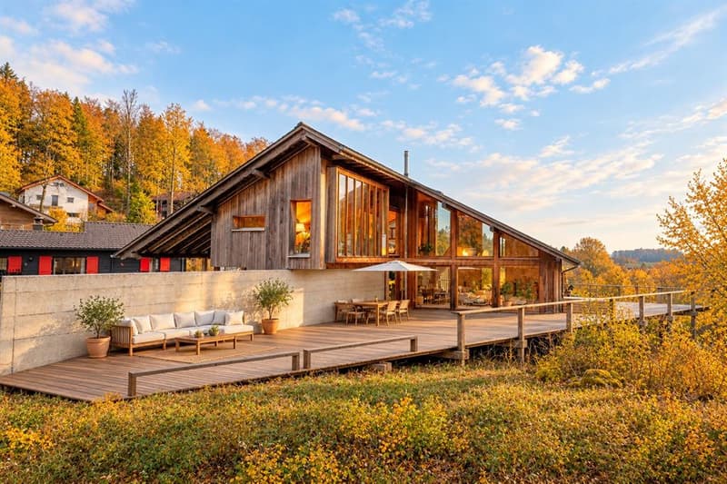 Villa d'architecte d'architecte unique proche de la forêt (1)