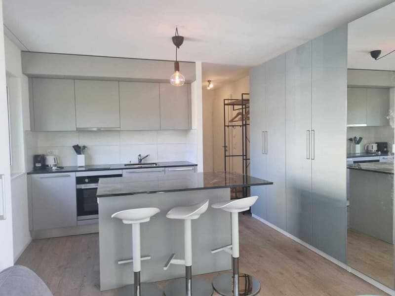 Studio neuf meublé dans immeuble neuf (4)