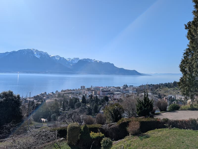 Vue depuis terrasse