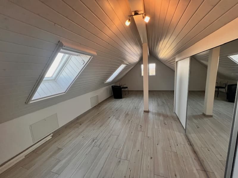 Appartement quasi neuf en attique avec terrasse à Villars-le-Terroir (12)