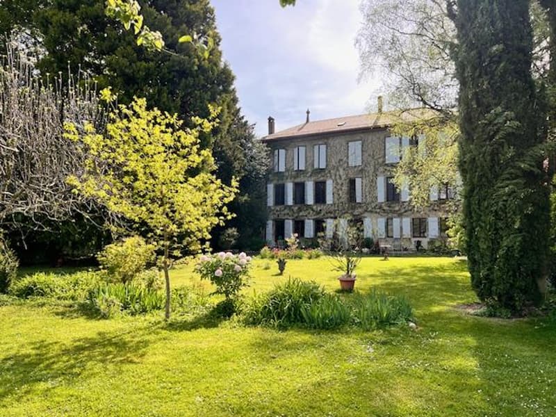 Grande maison villageoise en viager dans la campagne genevoise de Satigny (3)