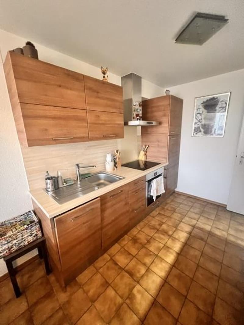Appartement traversant avec balcons en viager à Gland (7)